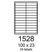 etikety RAYFILM 100x23 univerzálne biele R01001528F