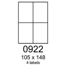 etikety RAYFILM 105x148 univerzálne biele R01000922C
