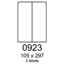 etikety RAYFILM 105x297 univerzálne žlté R01210923A