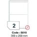 etikety RAYFILM 300x200 vysokolesklé biele laser SRA3 R0119S010D