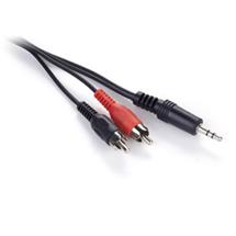 kábel audio prepájací z jack 3,5 mm na 2x RCA (Cinch) 10m CABLEXPERT