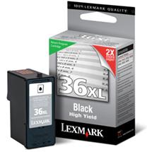 Kazeta Lexmark No.36XL black (500str)
