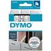 páska DYMO 45013 Black On White Tape (12mm)