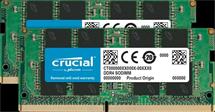 32GB Kit (16GBx2) DDR4 2400 MT/s (PC4-19200) CL17 SR x8 Crucial Unbuffered SODIMM 260pin