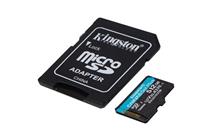 512 GB . microSDXC karta Kingston Canvas Go Plus + adaptér