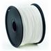 ABS plastic filament pre 3D tlač, priemer 1,75mm, farba biela, Gembird
