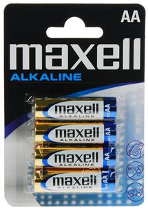 Batérie Maxell Alkaline LR6 (AA) 4ks Blister