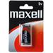 Batérie Maxell Zinc 9V 6F22 Blister 1ks