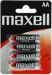 Batérie Maxell Zinc R6 (AA) 4ks Blister