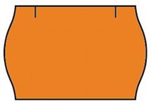 cenovkové etikety 25x16 CONTACT METO 14 - oranžové (pre etiketovacie kliešte) 1.100 ks/rol.
