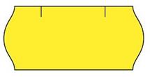 cenovkové etikety 26x12 CONTACT METO 100 - žlté (pre etiketovacie kliešte) 1.500 ks/rol.