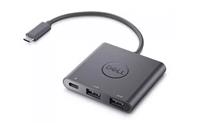 Dell Adapter - USB-C to Dual USB-A with Power Delivery 