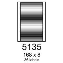 etikety RAYFILM 168x8 žlté flourescentné laser R01315135F