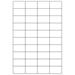 etikety RAYFILM 48x28,5 matné biele polyesterové laser R050248x28,5A-LCUT (100 list./A4)