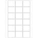 etikety RAYFILM 56x46 univerzálne biele R010056x46A-LCUT (100 list./A4)