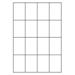 etikety RAYFILM 68x47 univerzálne biele R010068x47A-LCUT (100 list./A4)