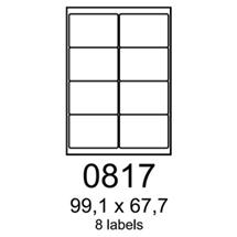 etikety RAYFILM 99,1x67,7 univerzálne biele R01000817A