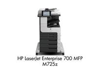 HP LaserJet Enterprise 700 MFP M725z A3