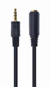 kábel audio jack 3,5 mm predlžovací, 5m CABLEXPERT