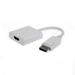 kábel DisplayPort na HDMI (adaptér) biely CABLEXPERT