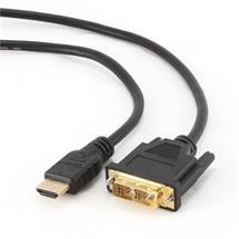 Kábel HDMI M - DVI M 5m, prepojovací