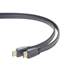 Kábel HDMI/M - HDMI/M 1.4 dĺžka 1,8m, plochý kábel*black