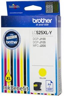 kazeta BROTHER LC-525XL Yellow DCP-J100/J105, MFC-J200