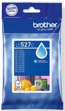 kazeta BROTHER LC-527 Cyan MFC-J5010DW/J5110DW (900 str.)