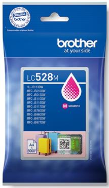 kazeta BROTHER LC-528 Magenta MFC-J5010DW/J5110DW (5000 str.)