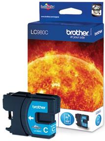 kazeta BROTHER LC-980 Cyan DCP-145C/165C