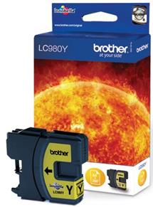 kazeta BROTHER LC-980 Yellow DCP-145C/165C