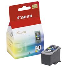kazeta CANON CL-51 color MP 150/160/170/180/450/460, iP 2200, MX300