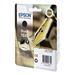 kazeta EPSON WF2520/2530/2540/2750 T163 Black XL 16 (500 str)