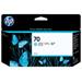 KAZETA HP C9390A No. 70, 130ml, light cyan cartridge with Vivera Ink.