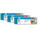 KAZETA HP C9480A  91 Matte Black 3-pack - 3 ink cartridges 775 ml each