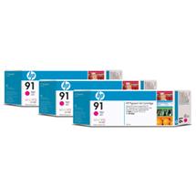 KAZETA HP C9484A 91 Magenta 3-pack - 3 ink cartridges 775 ml each