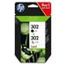 KAZETA HP X4D37AE 2-pack No.302 čierna, farebná