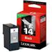 Kazeta Lexmark No.14 black (175str)