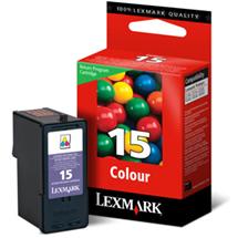 Kazeta Lexmark No.15 color (150str)