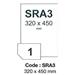 papier RAYFILM strieborný metalický laser 200ks/SRA3 285g