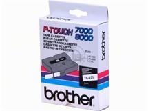 páska BROTHER TX221 Black On White Tape (9mm)