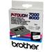 páska BROTHER TX231 Black On White Tape (12mm)