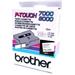 páska BROTHER TX241 Black On White Tape (18mm)