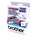 páska BROTHER TX251 Black On White Tape (24mm)