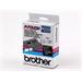 páska BROTHER TX345 White On Black Tape (18mm)