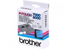 páska BROTHER TX551 Black On Blue Tape (24mm)