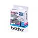 páska BROTHER TX551 Black On Blue Tape (24mm)