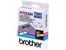 páska BROTHER TX611 Black On Yellow Tape (6mm)