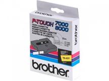 páska BROTHER TX631 Black On Yellow Tape (12mm)