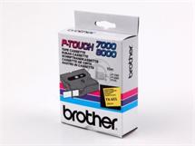 páska BROTHER TX651 Black On Yellow Tape (24mm)